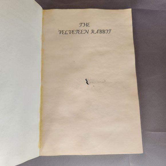 Vintage, Margery Williams, Velveteen Rabbit, 1975, Paperback Book, Easter, Gift - Picture 7 of 7